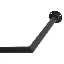 Loft24 LOFT42 Kyra Hoek Wandkledingrek - Metaal - 100x30x2