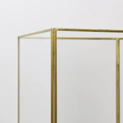 Loft24 LOFT42 Liva Large Windlicht - Goud - Metaal - 30x21x30