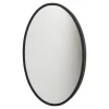 Loft24 LOFT42 Mirror Spiegel Ovaal - Zwart - 60x40