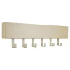 Loft24 LOFT42 Mula Wandkapstok - 61x19x6 - Beige - Metaal - 6 haken