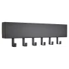 Kapstokken-Loft24 LOFT42 Mula Wandkapstok - 61x19x6 - Zwart metaal - 6 haken