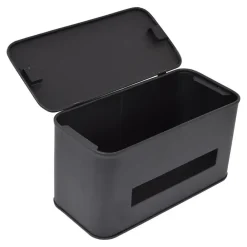 Opbergboxen-Loft24 LOFT42 Pali Tissuebox - Metaal - Zwart