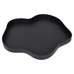 Loft24 LOFT42 Serva Organisch Metalen Dienblad – Zwart – Ø40 cm