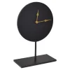 Klokken-Loft24 LOFT42 Tafelklok Ben - Zwart - Metaal - 38x25x12