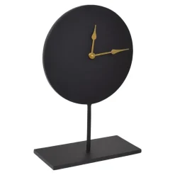 Klokken-Loft24 LOFT42 Tafelklok Ben - Zwart - Metaal - 38x25x12