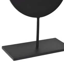 Klokken-Loft24 LOFT42 Tafelklok Ben - Zwart - Metaal - 38x25x12