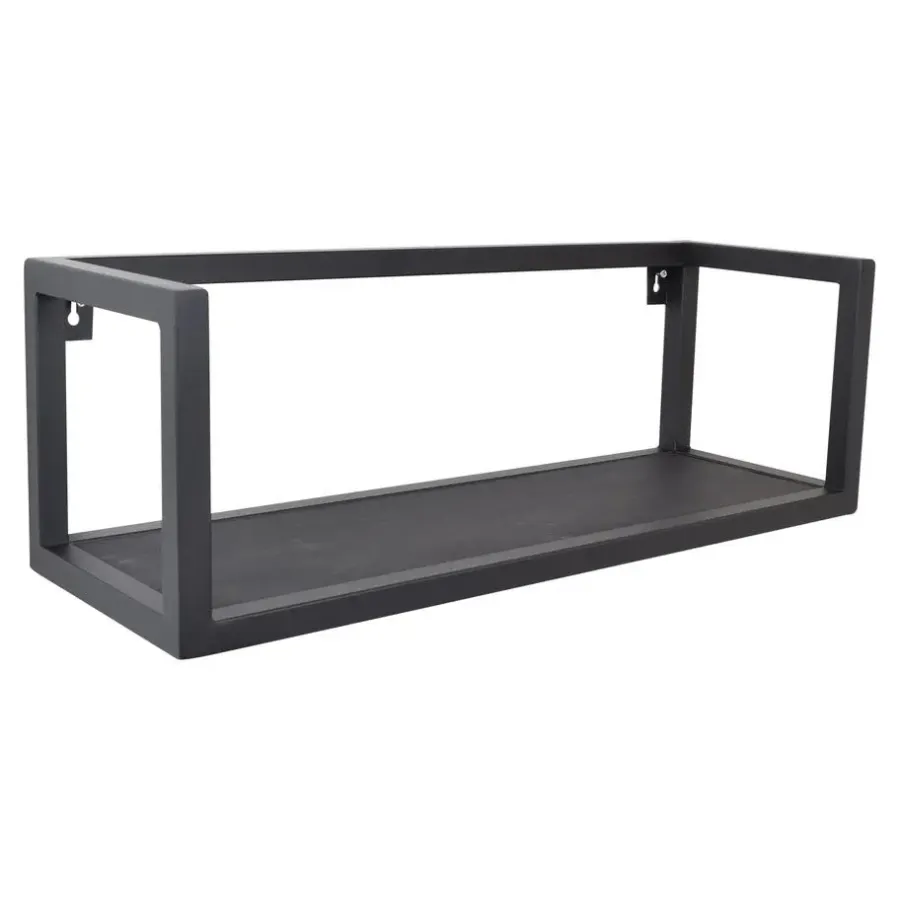 Wandrekken-Loft24 LOFT42 Vegas Wandplank - Zwart - 60x20x20