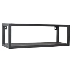 Wandrekken-Loft24 LOFT42 Vegas Wandplank - Zwart - 60x20x20
