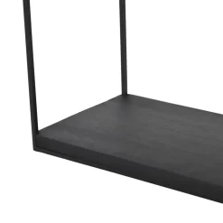 Loft24 LOFT42 Wally Wandrek met Zwart Mangohout - Metaal - 45x45x18