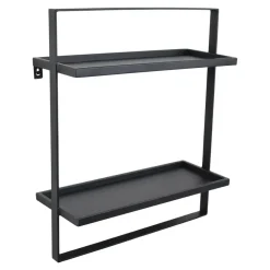 Wandrekken-Loft24 LOFT42 Wandrek Dymo - Zwart – Metaal – 60x50x15