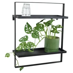 Wandrekken-Loft24 LOFT42 Wandrek Dymo - Zwart – Metaal – 60x50x15