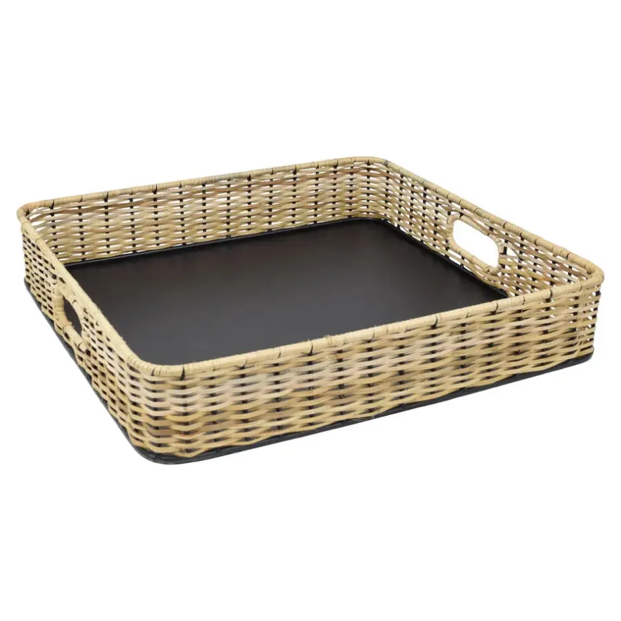 Dienbladen-Loft24 LOFT42 Wivo Dienblad - Bamboe - 40x40x8