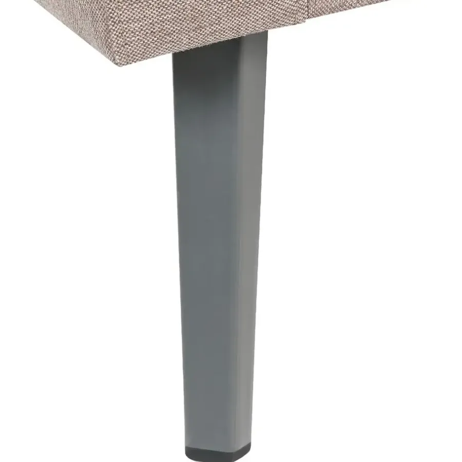 Loungebanken-Beliani LORETELLO - Loungebank 3-zits - Beige - Links - Polyester
