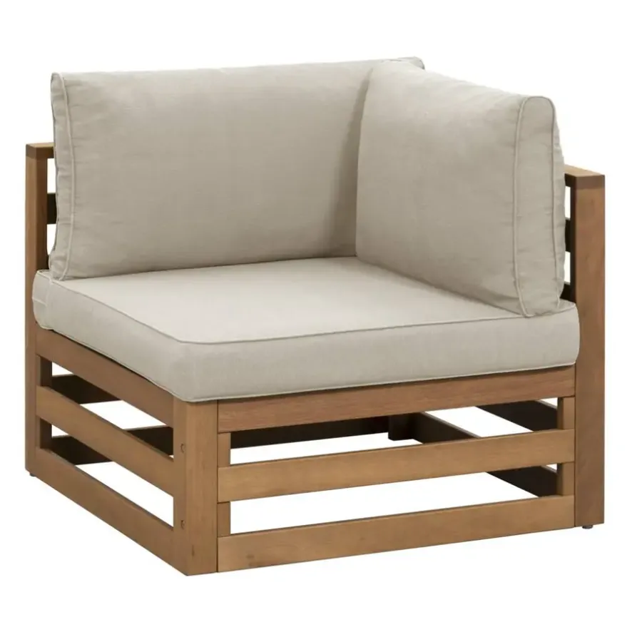 Leen Bakker Loungebank element Clermont - hoek - 63x78x78 cm