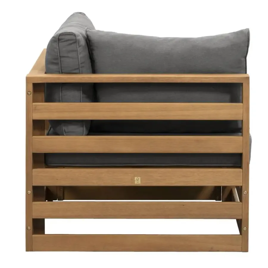 Leen Bakker Loungebank element Clermont - hoek - 63x78x78 cm