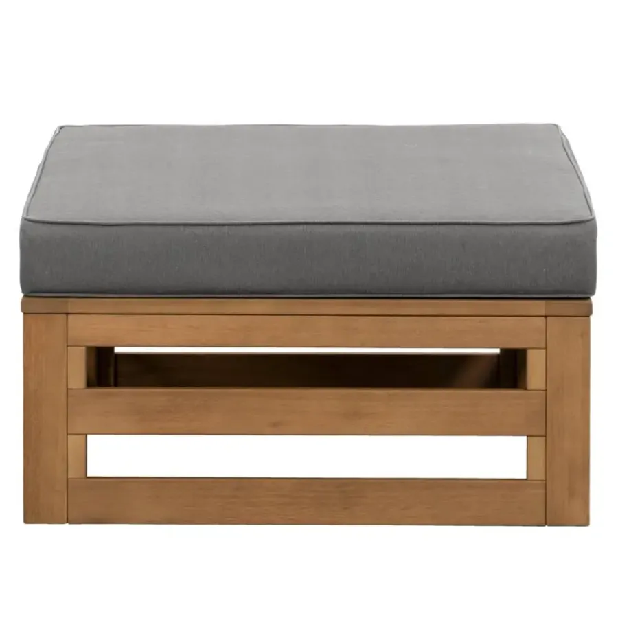 Loungeset Elementen-Leen Bakker Loungebank element Clermont - tafel/hocker - 30x72x72 cm