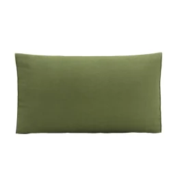 Leen Bakker Loungekussen Brest rug/zij - donkergroen - 73x43 cm