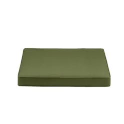 Leen Bakker Loungekussen Brest zit - donkergroen - 73x73 cm