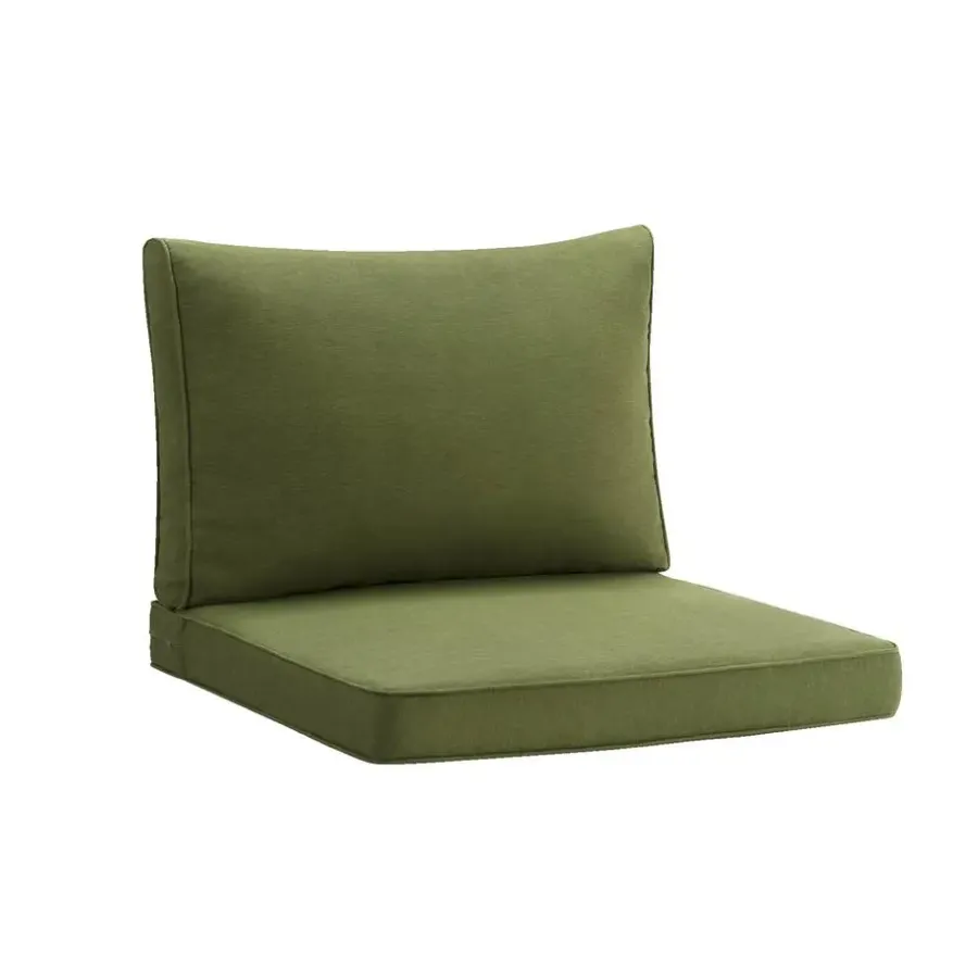Leen Bakker Loungekussen Brest zit - donkergroen - 60x60 cm