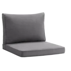 Leen Bakker Loungekussen Brest zit - grijs - 60x60 cm
