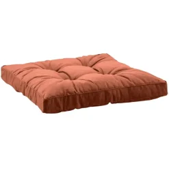 Leen Bakker Loungekussen Florence rug - terracotta - 73x73 cm
