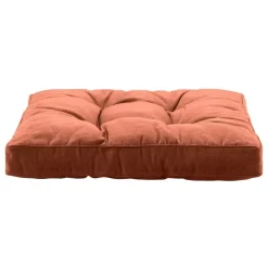 Leen Bakker Loungekussen Florence rug - terracotta - 73x73 cm