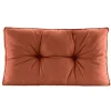 Loungekussens-Leen Bakker Loungekussen Florence rug - terracotta - 60x43 cm