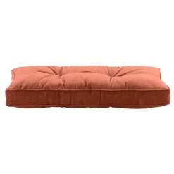 Loungekussens-Leen Bakker Loungekussen Florence rug - terracotta - 60x43 cm