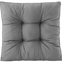 Loungekussens-Leen Bakker Loungekussen Florence zit - grijs - 73x73 cm