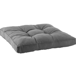 Loungekussens-Leen Bakker Loungekussen Florence zit - grijs - 73x73 cm