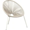 Tuinstoelen-Leen Bakker Loungestoel Formentera - zand