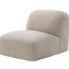 Loveseats-Giga Meubel Loveseat Stof Taupe - Zitbreedte 76cm - 76x106x75cm - Mary