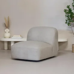 Loveseats-Giga Meubel Loveseat Stof Taupe - Zitbreedte 76cm - 76x106x75cm - Mary
