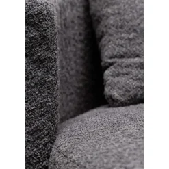 Loveseats-Fjôrd Loveseat Teddy Grijs - Zithoogte 40cm - 118x118x72cm - Kelso