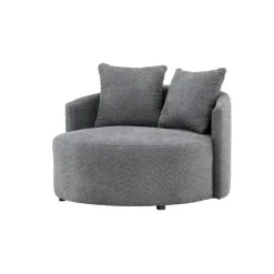 Loveseats-Fjôrd Loveseat Teddy Grijs - Zithoogte 40cm - 118x118x72cm - Kelso