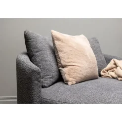 Loveseats-Fjôrd Loveseat Teddy Grijs - Zithoogte 40cm - 118x118x72cm - Kelso