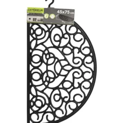 Deurmatten-Luance Cozy Step Deurmat - anti slip - half maan - 75 x 45 cm