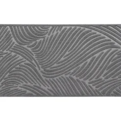 Luance Deurmat - donkergrijs - rubber - rechthoek - 75 x 44 cm