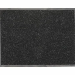 Luance Deurmat - zwart - 80x60 cm - PVC-polyester - droogloopmat