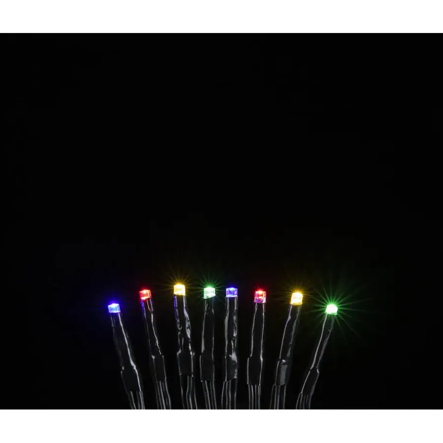 Kerstverlichting-Luca Lighting Kerstboomverlichting - 550 LED - L1100 cm - Multikleur