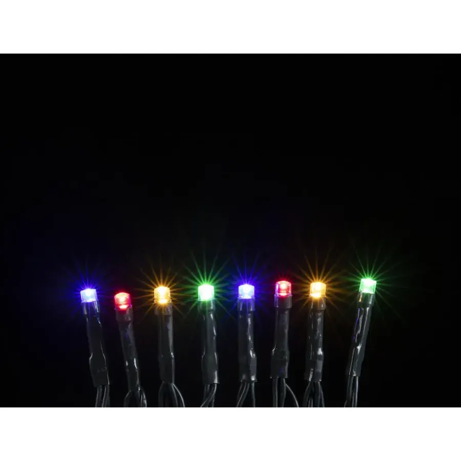 Kerstverlichting-Luca Lighting Kerstboomverlichting - 550 LED - L1100 cm - Multikleur