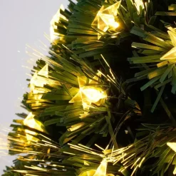 Kerstbomen-Luca Lighting Mercury Kunstkerstboom - Fibre Optic - H45 x Ø25 cm