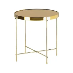 Bijzettafels-Beliani LUCEA - Bijzettafel - Goud - IJzer