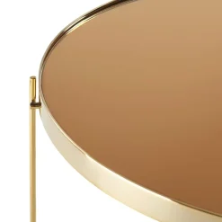 Bijzettafels-Beliani LUCEA - Bijzettafel - Goud - IJzer