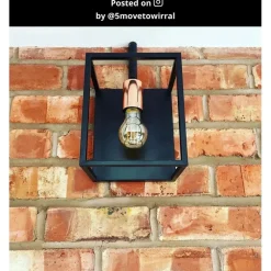 Lucide ARTHUR Wandlamp - Zwart