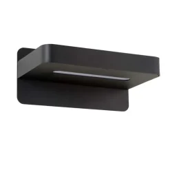 Lucide bedlamp Atkin - zwart - 14x25x11,5 cm