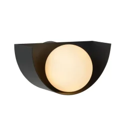 Wandlampen-Lucide BENNI Wandlamp - Zwart