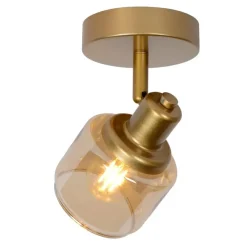 Plafondlampen-Lucide BJORN Plafondspot - Mat Goud / Messing