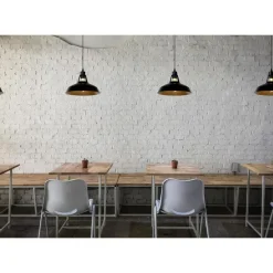 Lucide BRASSY-BIS Hanglamp - Zwart