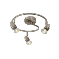 Lucide CARO-LED Plafondspot - Mat chroom